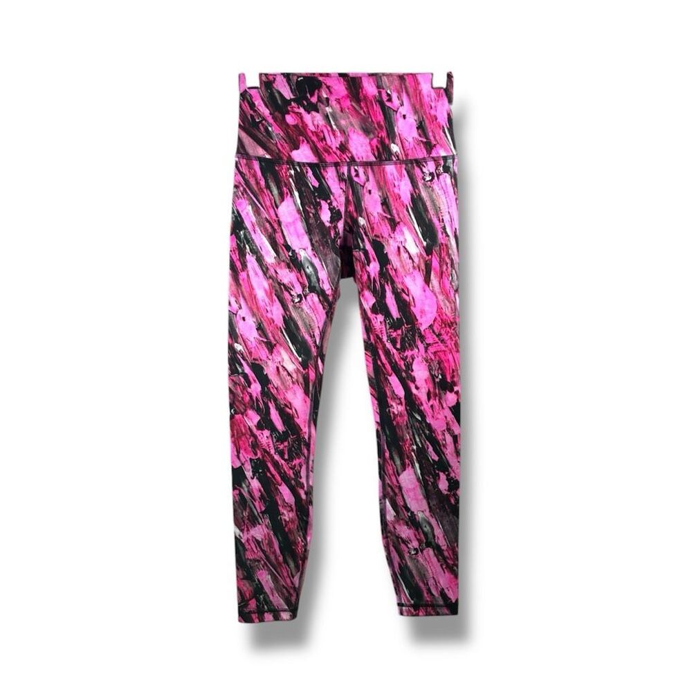 Lululemon Wunder Train High Rise Tight 25” in Everlux Incentive Refresh Multi Si